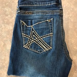 Ariat Denim Bootcut Jeans 27R “Turquoise”